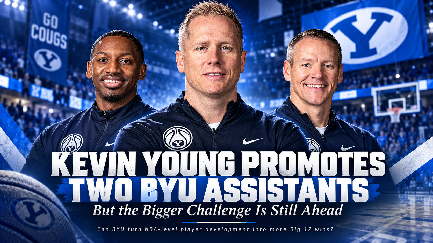 BYU Basketball coaches lead the charge