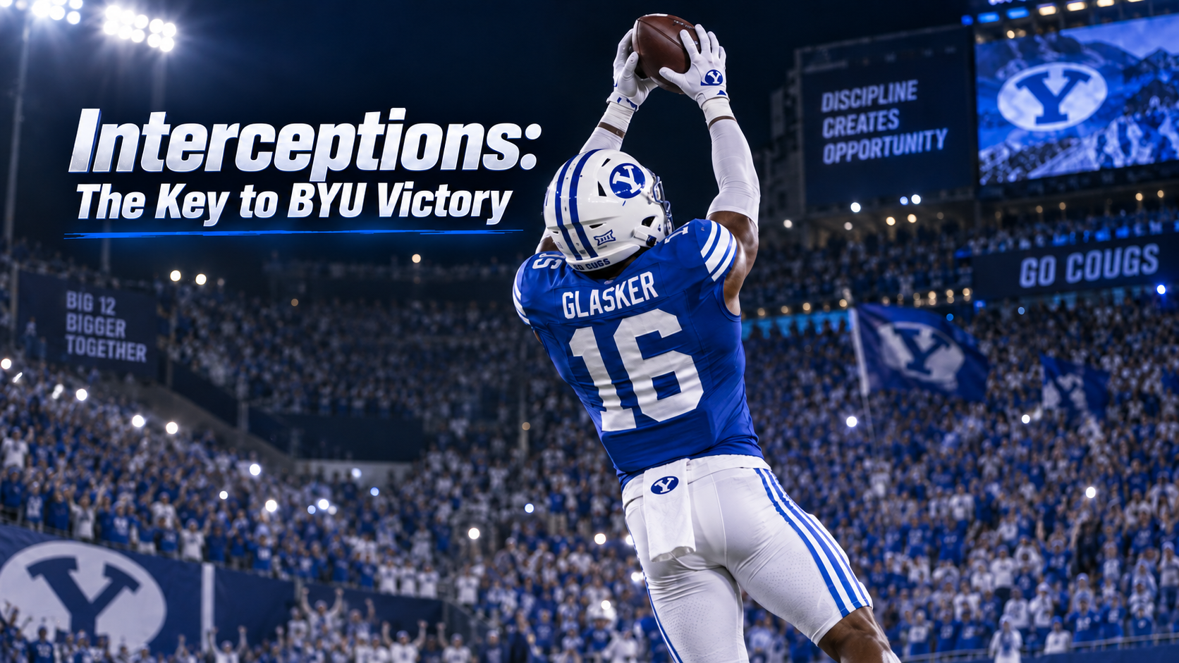 Isaiah Glasker intercepts Arizona