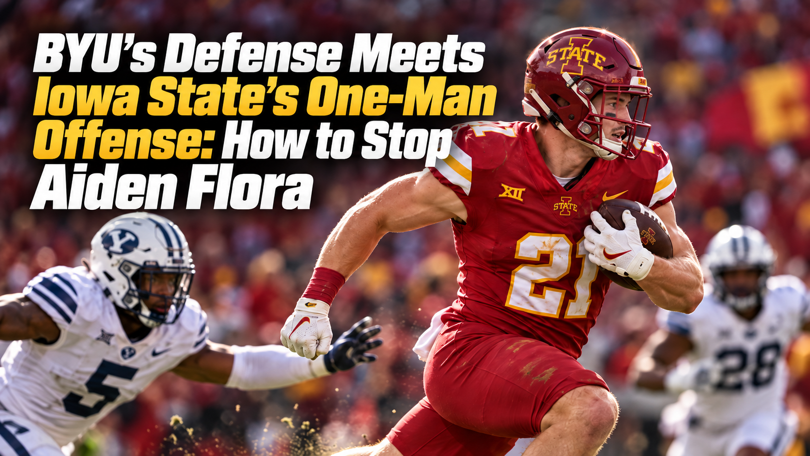 Aiden Flora vs BYU Defense