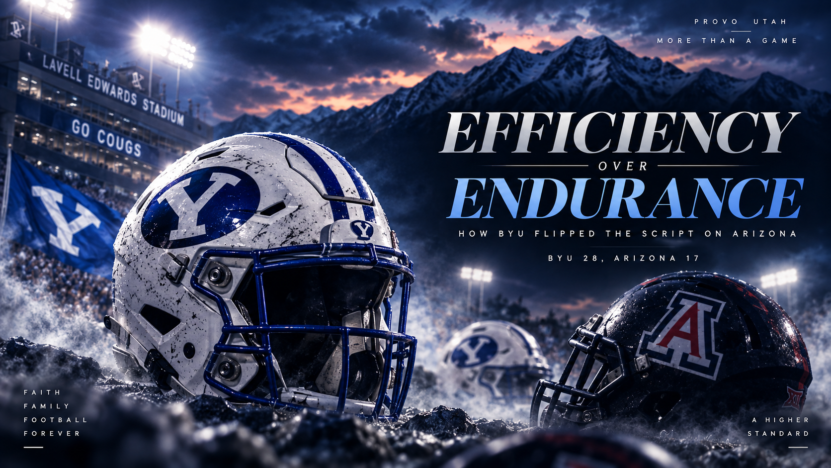 Photo accompanying Efficiency Over Endurance: How BYU Flipped the Script on Arizona